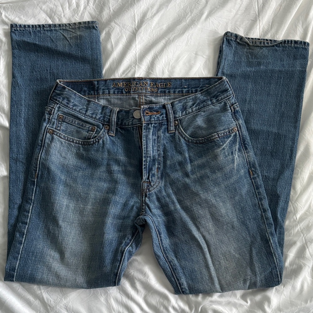 American Eagle Outfitters Men's Classic Slim Straight Jeans 29x32